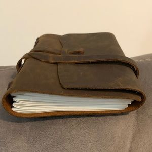 Leather bound book